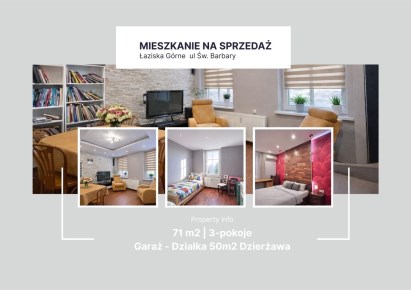 mieszkanie na sprzedaż - Łaziska Górne, Łaziska Średnie, Barbary