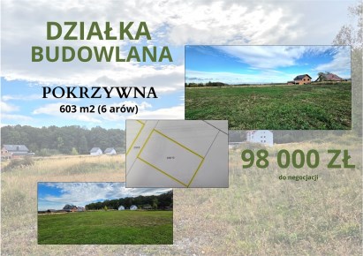 działka na sprzedaż - Głuchołazy, Pokrzywna