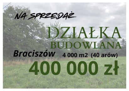działka na sprzedaż - Głubczyce, Braciszów
